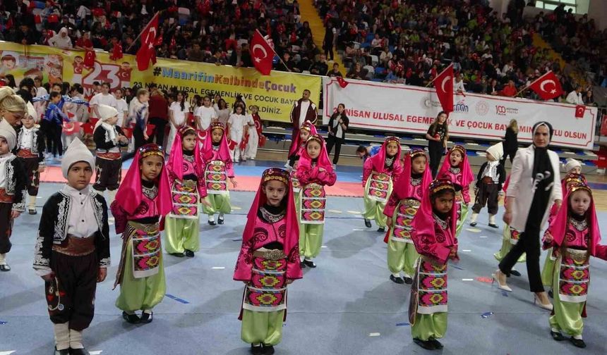 Malatya'da 23 Nisan coşkuyla kutlandı