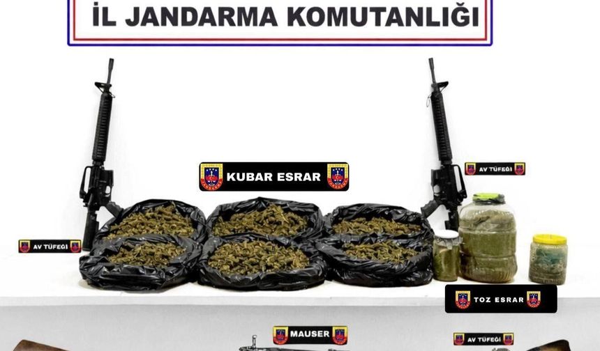 Mazıdağı'nda uyuşturucu operasyonu: 35 kilo esrar ele geçirildi