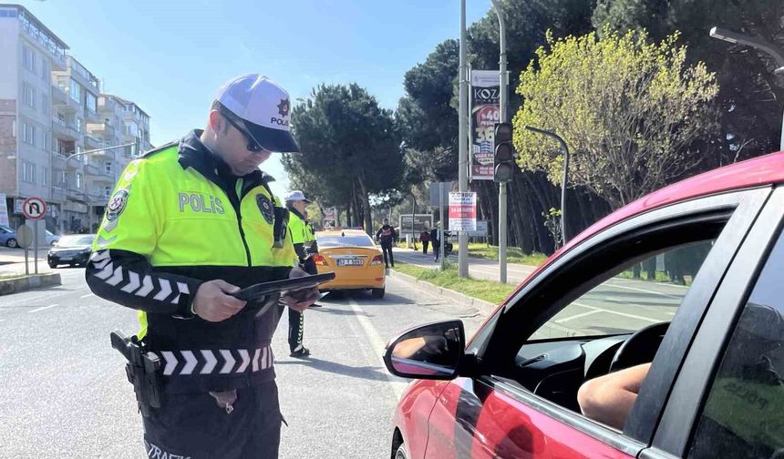 Ordu'da sürücülere emniyet kemer denetiminde 23 bin lira cezai işlem