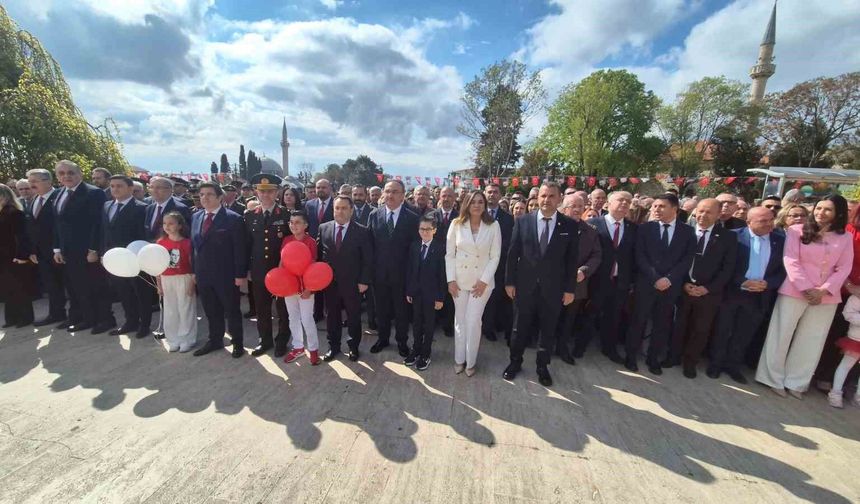 Tekirdağ'da 23 Nisan töreni