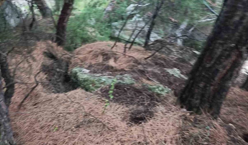 Tokat'ta heyelan ve kaya düşmesi nedeniyle 13 daire tahliye edildi