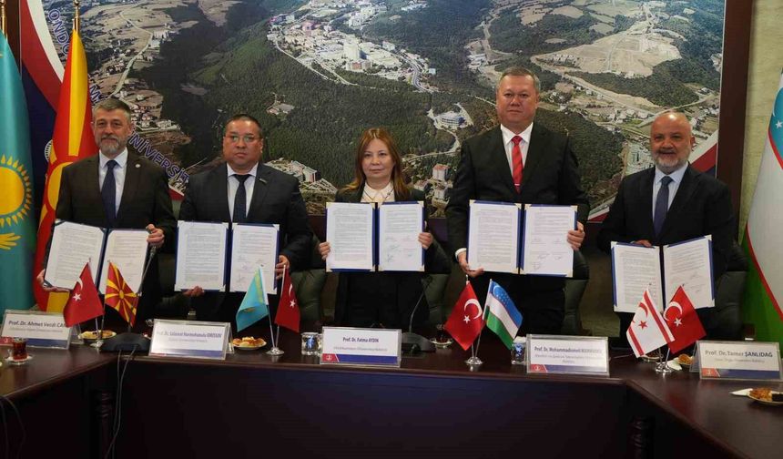 Türk Dünyası Şehircilik Zirvesi'nde sonuç bildirgesi OMÜ'de imzalandı