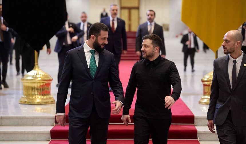 Zelenskiy: 'Ukrayna, Suriye ve Türkiye'nin bir araya geldiği üçlü bir görüşme yapıldı'
