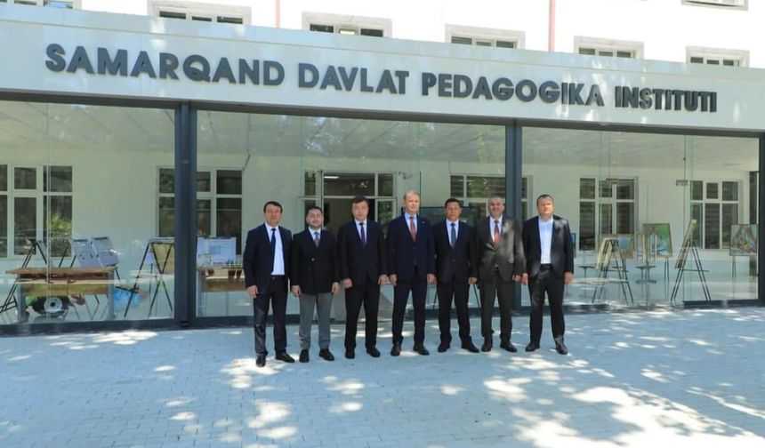 ODÜ Rektörü Baş'a Özbekistan'dan 'Fahri Profesörlük' ünvanı