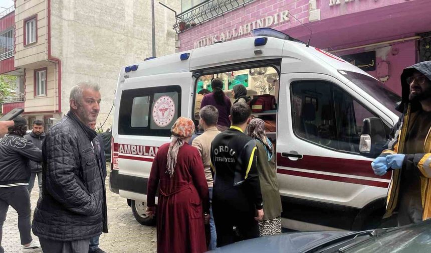 Ordu'da dereye düşen çocuk vatandaşlar tarafından kurtarıldı