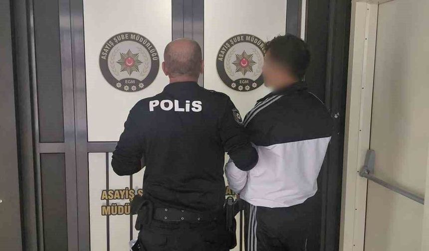 Polis 22 yıl 3 ay 27 gün hapis cezasıyla aranan şahsı yakaladı