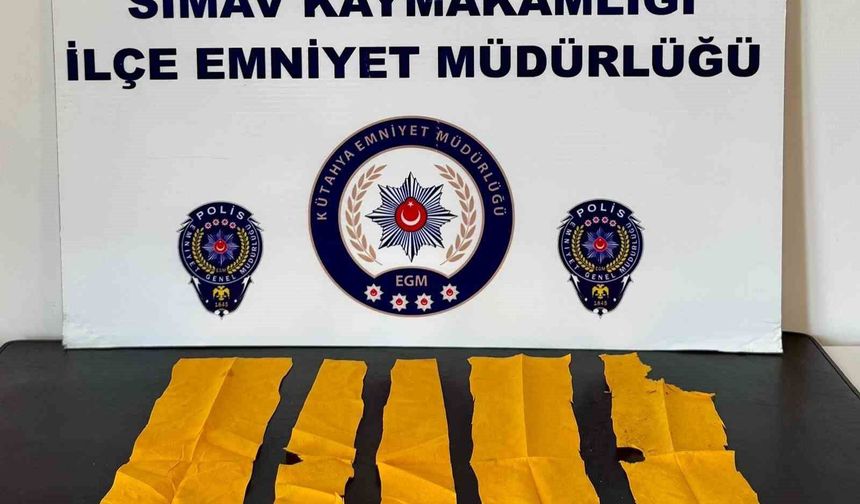 Simav'da uyuşturucu operasyonu: 3 gözaltı