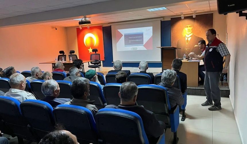 Sinop'ta üreticilere hibe ve destek bilgilendirmesi