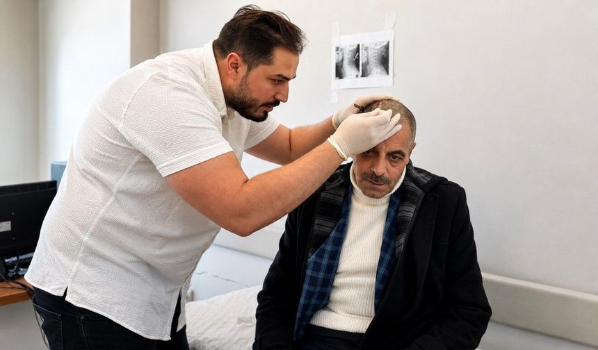 Ağrı'da ilk kez yapılan sentetik kafatası ameliyatıyla hasta yeniden hayata tutundu