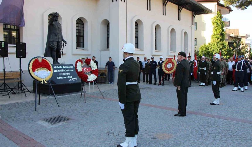 Amasya Tamimi'nin 107. yıldönümü nedeniyle tören düzenlendi