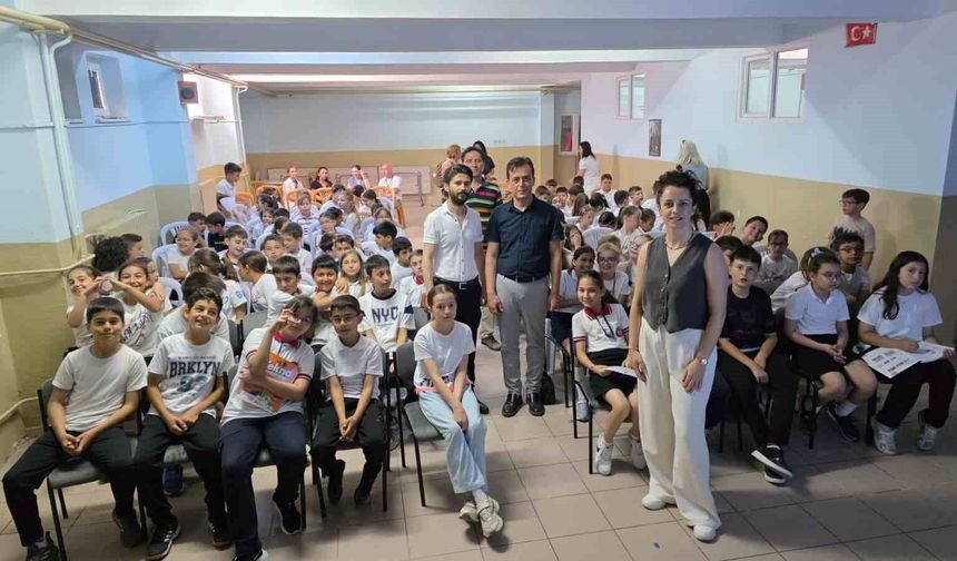 Bandırma'da miniklere sağlıklı yaşam eğitimi
