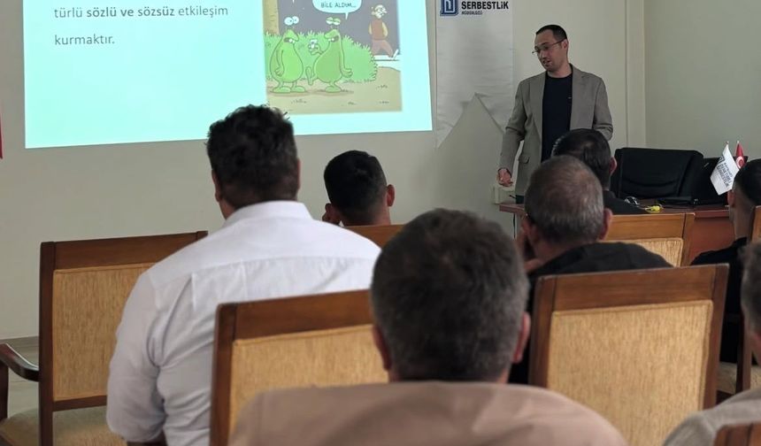 Bayburt'ta yükümlülere empati semineri