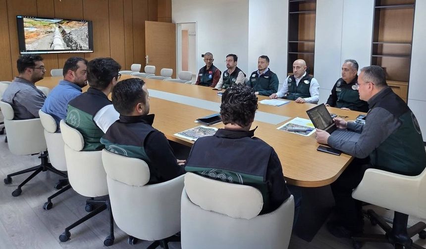 Bayburt'taki DSİ çalışmaları toplantıda değerlendirildi