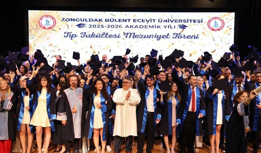 BEUN'da genç doktorlar meslek hayatına uğurlandı