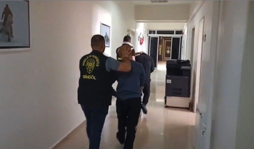 Bingöl'de hırsızlık operasyonu: 1 tutuklama