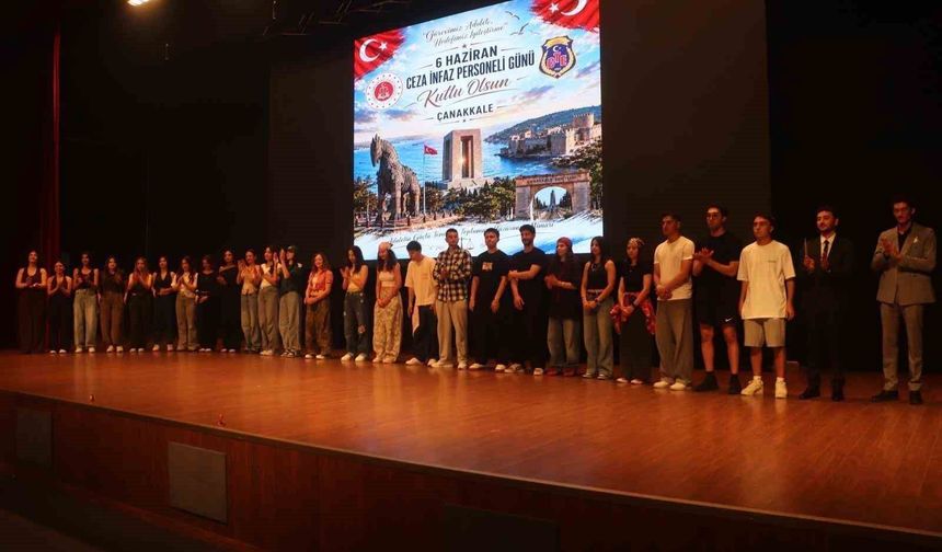 Ceza İnfaz Personeli Günü Çanakkale'de kutlandı