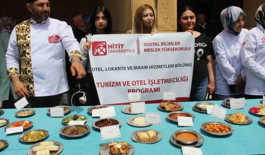 Çorum'da gastronomi şöleni başladı: Binlerce yıllık mutfak kültürü dünyaya tanıtılıyor