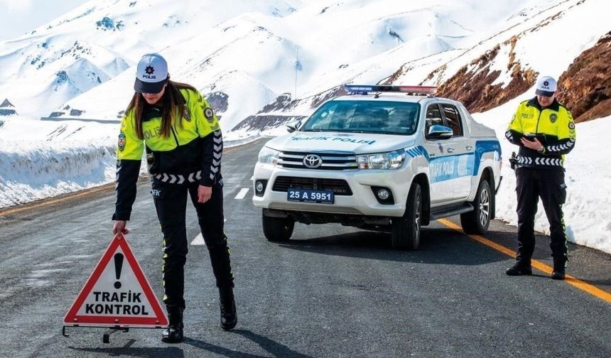 Erzurum kent merkezinde bir ayda 146 trafik kazası