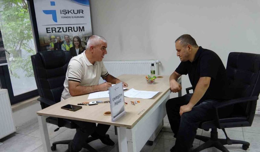 Erzurum'da engelli istihdam günleriyle işveren ve adaylar buluşturuluyor