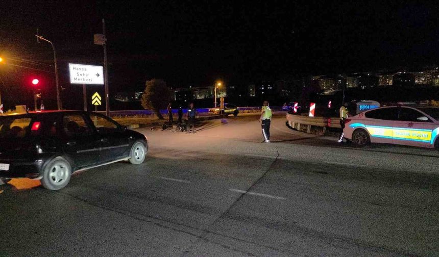 Hatay'da otomobil ile motosiklet çarpıştı: 1 ölü, 1 ağır yaralı