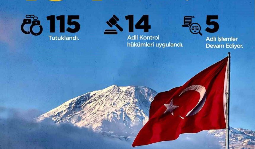 İçişleri Bakanlığı: 'Yılbaşından bu yana ikna yoluyla 134 terör örgütü mensubu teslim oldu'
