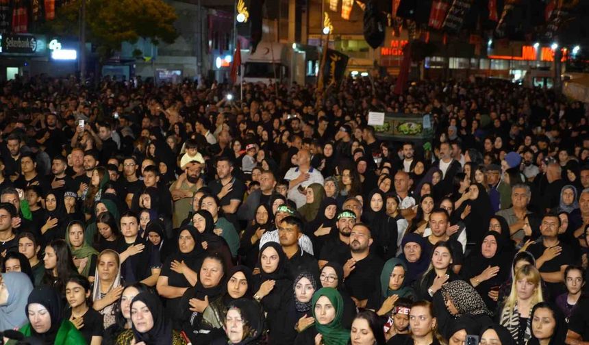 Iğdır'da Tasua Gecesi'nde Kerbela şehitleri anıldı