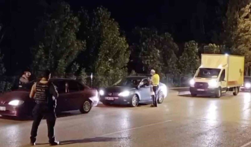Kastamonu'da huzur uygulaması: 7 araca işlem yapıldı