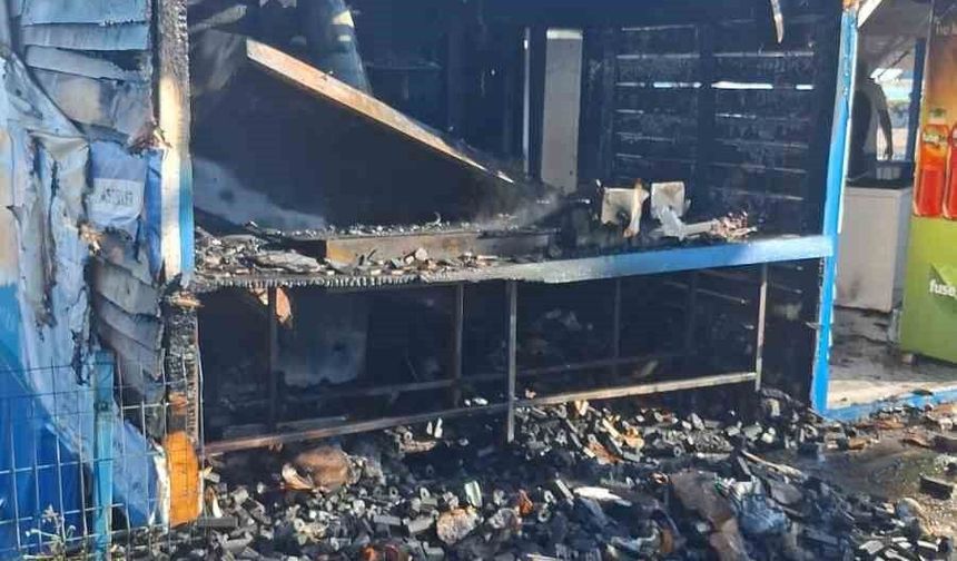 Kastamonu'da kafede çıkan yangın söndürüldü