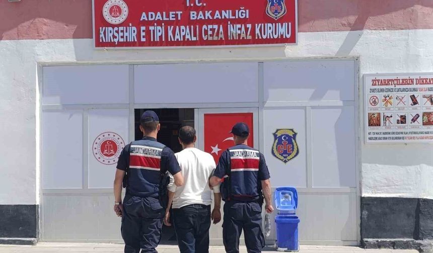 Kırşehir'de aranan hükümlü yakalandı