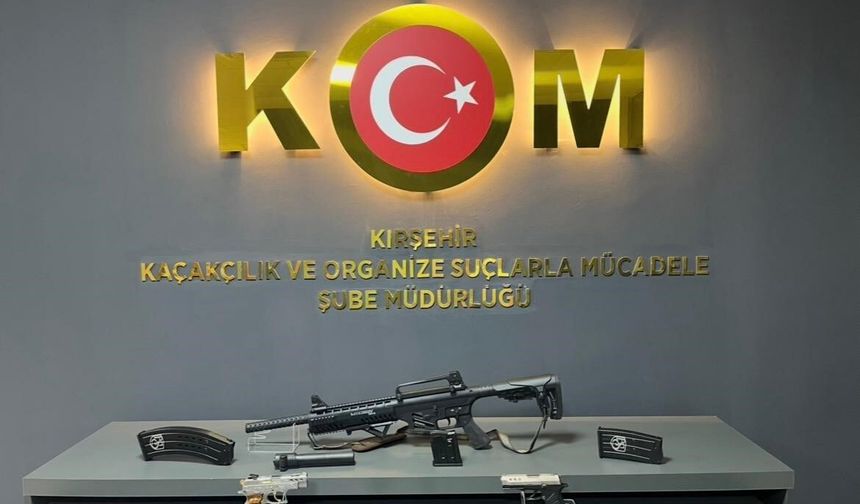 Kırşehir'de tefecilik ve yağma operasyonu: 2 şüpheli tutuklandı