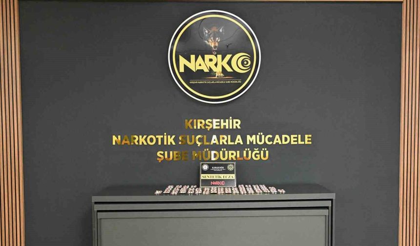 Kırşehir'de uyuşturucu ticaretinden 3 kişi tutuklandı