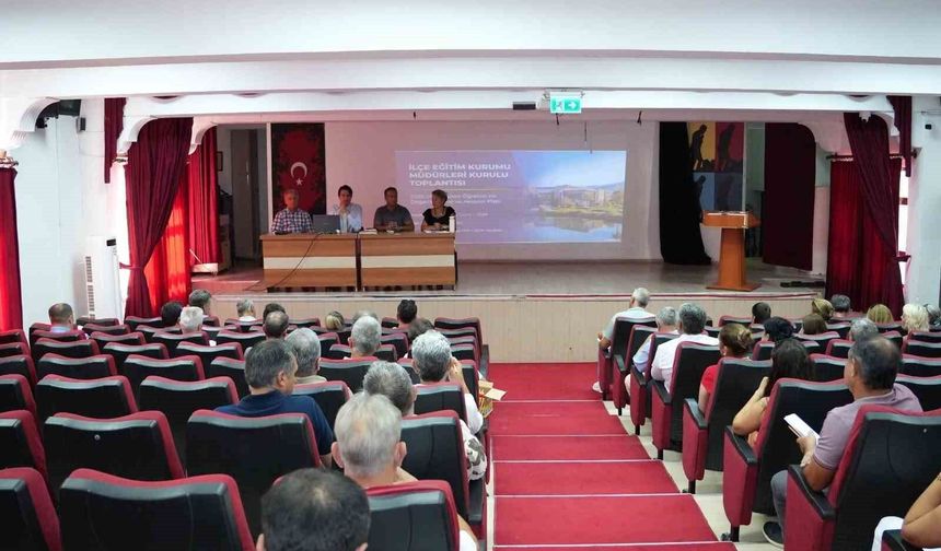 Köyceğiz'de sene sonu müdürler kurulu toplantısı yapıldı