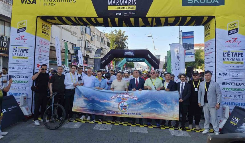 L'Etape Marmaris by Tour de France'ta pedal heyecanı başladı