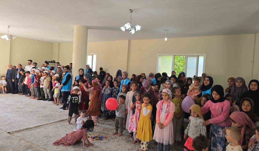 Mardin'de camide 450 fidanlık ağaçlandırma çalışması yapıldı