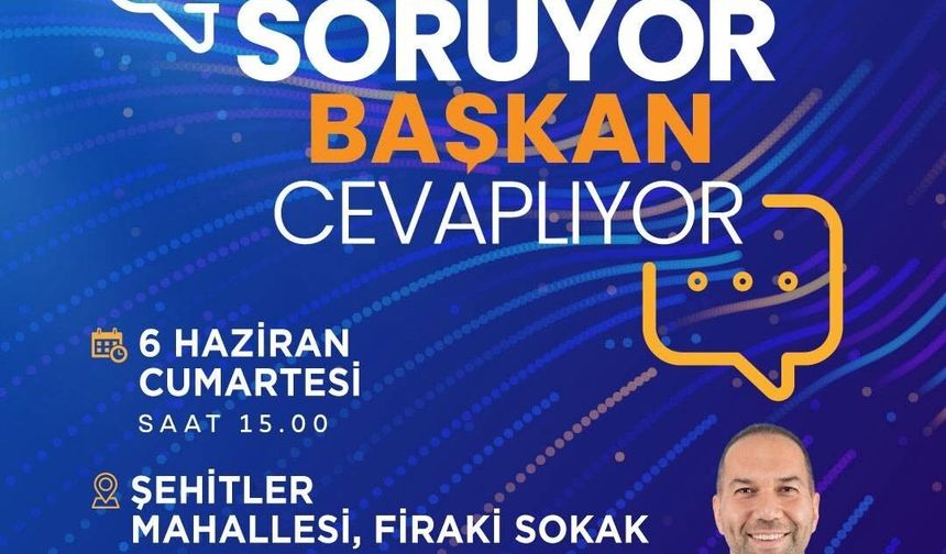 Niğde'de vatandaş soracak, başkan yanıtlayacak
