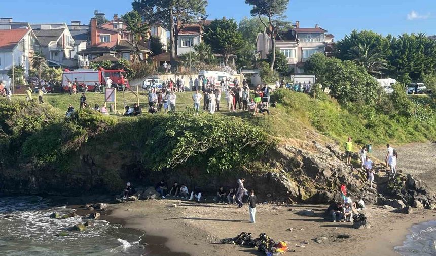 Ordu'da denizde dalgalara kapılan 17 yaşındaki çocuğu arama çalışmaları sürüyor