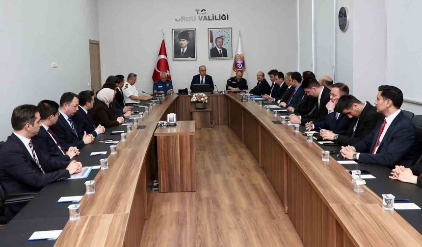 Ordu'nun 5 aylık asayiş raporu: Aranması bulunan 3 bin 900 şüpheli yakalandı