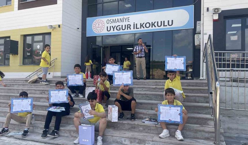 Osmaniye'de 137 bin öğrenci karne aldı