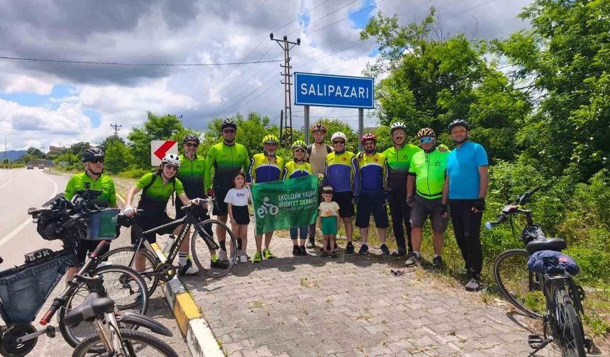 Samsun'da bisiklet turu seferberliği başlatıldı