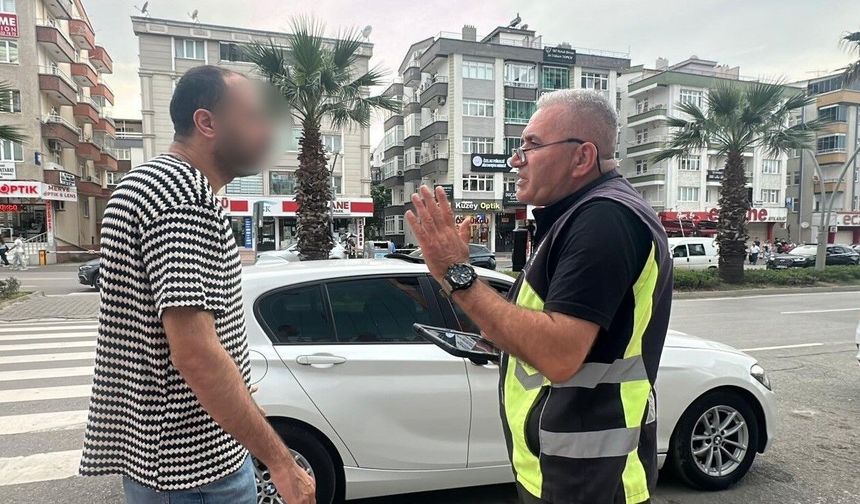 Samsun'da korsan taksi denetimi: 3 sürücüye 300 bin TL ceza
