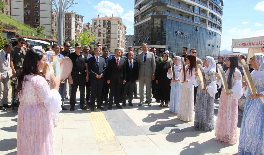 Şırnak'ta 'Hayat Boyu Öğrenme' sergisi açıldı