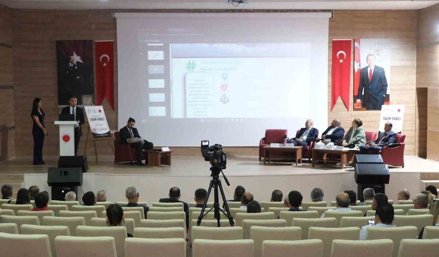 Sorgun'da tarımın geleceği masaya yatırıldı: 'Geleceğin en stratejik konusu su ve gıda'