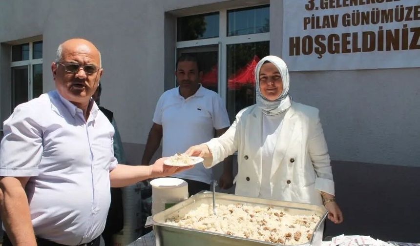 Tarım ve Orman Müdürlüğünde pilav günü