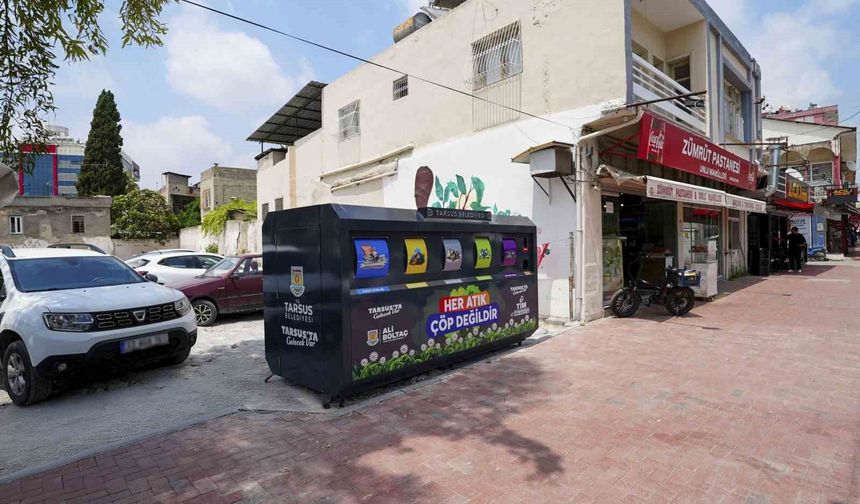 Tarsus'ta geri dönüşüm seferberliği büyüyor