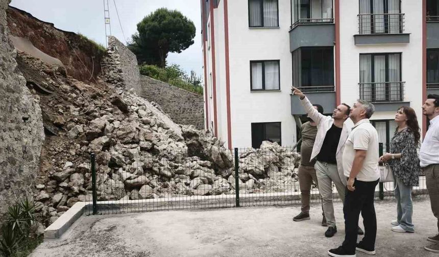 Tiryaki: 'Trabzon'daki tüm büyük ölçekli istinat duvarları incelenmeli'