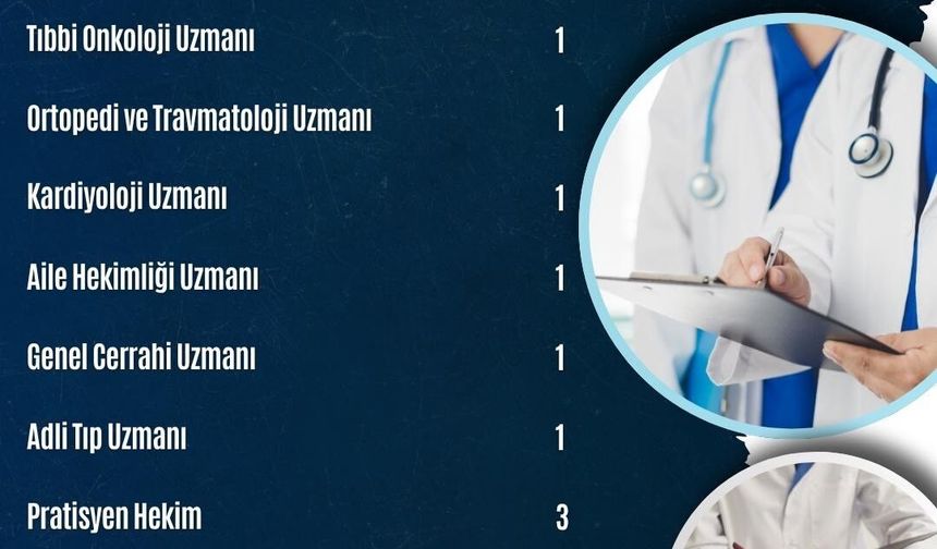 Tunceli'ye 9 hekim kadrosu tahsis edildi