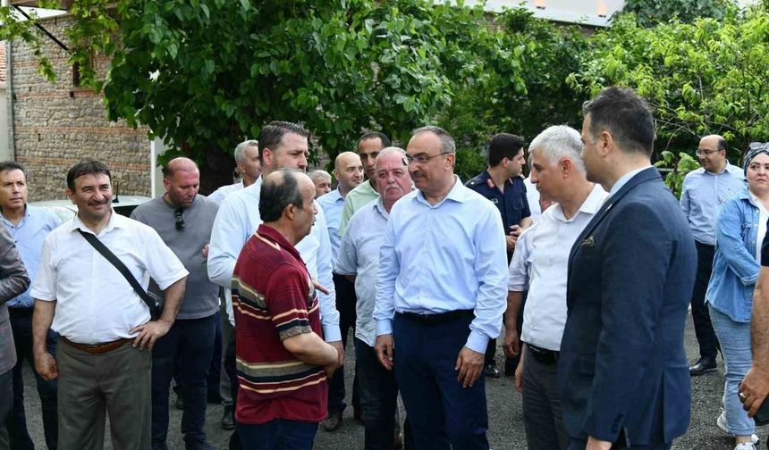 Vali Soytürk, Uçmakdere'de turizm ve tarih yatırımlarını inceledi