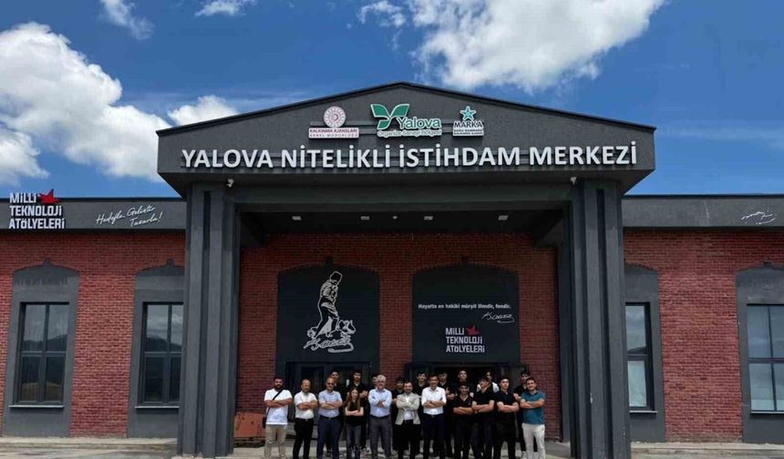 Yalova OSB'de eğitim yılının son '52 Hafta 52 Okul' ziyareti yapıldı