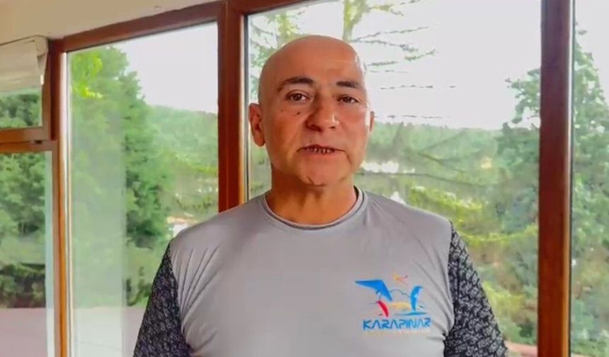 Yamaç paraşütüyle Karapınar'dan Bor'a gökyüzünde 112 kilometrelik yolculuk