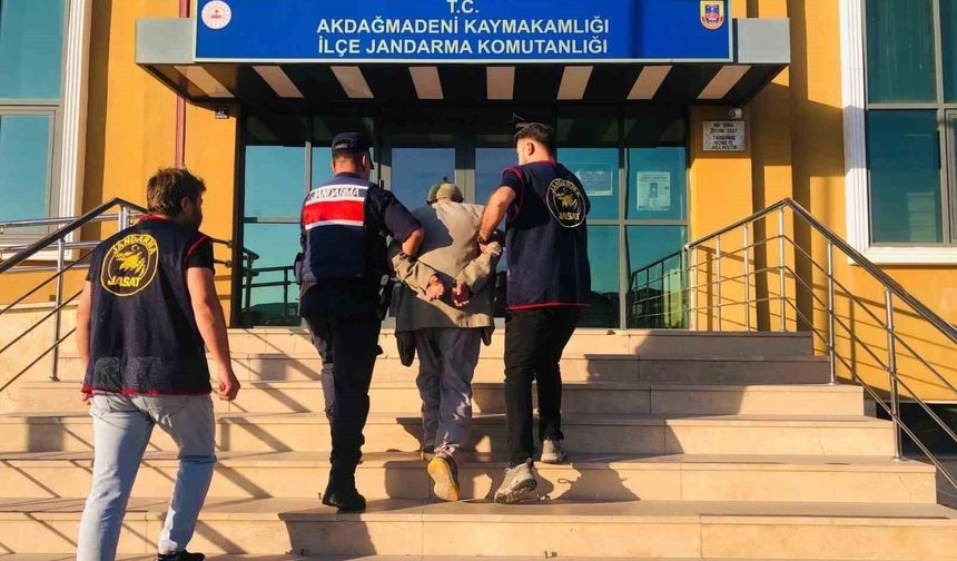 Yozgat'ta kesinleşmiş 23 yıl hapis cezası olan firari hükümlü yakalandı